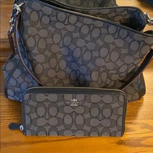 Coach Purse and Matching Wallet
